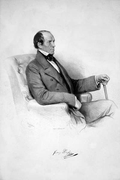 Franz Xaver Riepl Litho von Josef Kriehuber