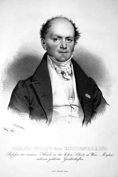 Franz von Hildenbrand Lithographie von Josef Kriehuber