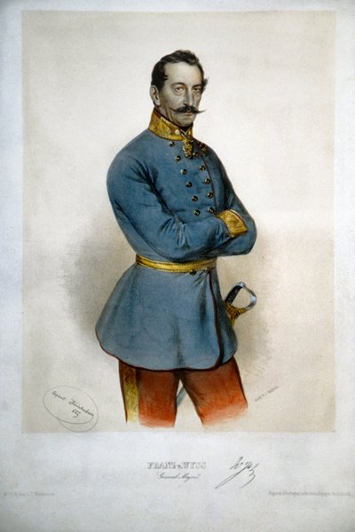 Franz von Wyss Litho von Josef Kriehuber