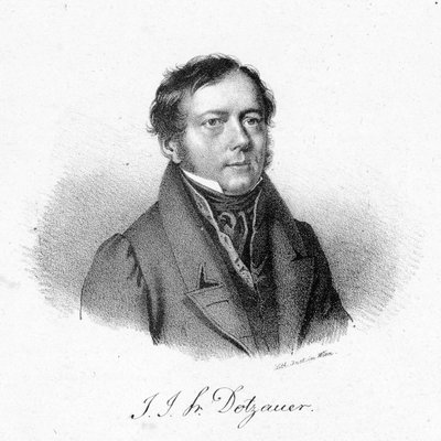 Friedrich Dotzauer von Josef Kriehuber