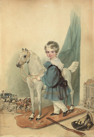 Viktor (?) Fürst Odescalchi als Kind von Josef Kriehuber