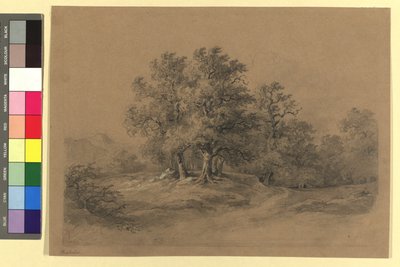 Waldlandschaft von Josef Kriehuber