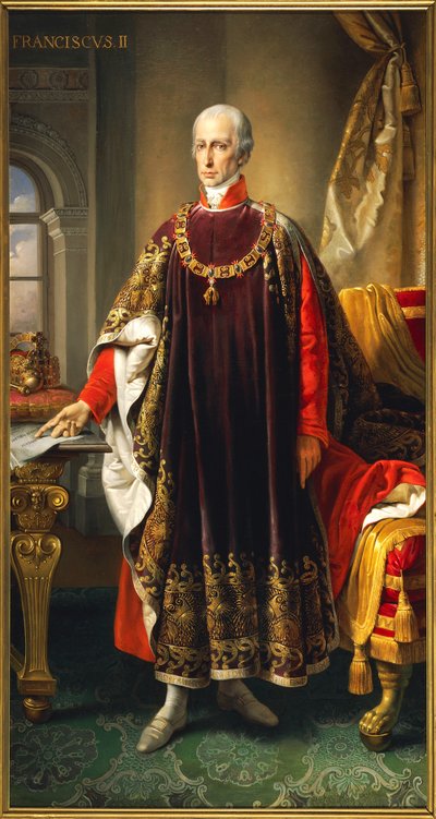 Porträt von Franz Joseph Karl von Habsburg-Lothringen von Josef and Mayrhofer Friedrich Kiss