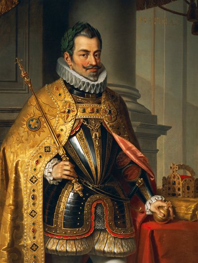 Porträt von Matthias von Österreich von Josef and Mayrhofer Friedrich Kiss