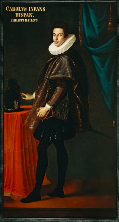 Porträt des jungen Karl von Habsburg von Josef and Mayrhofer Friedrich Kiss
