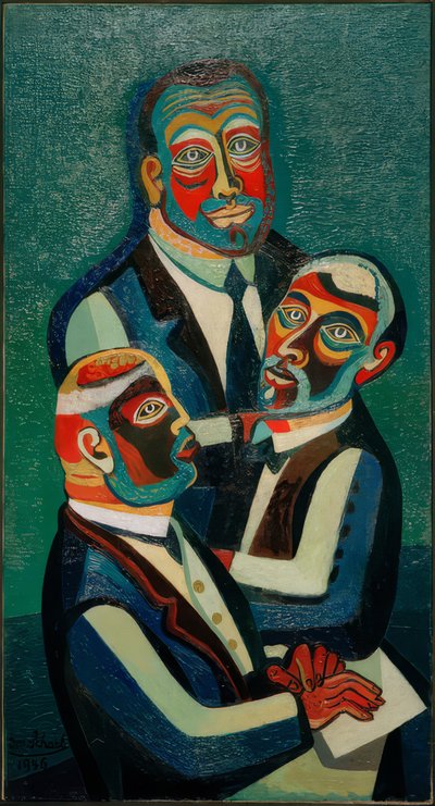 Geschäftsleute von Josef Scharl