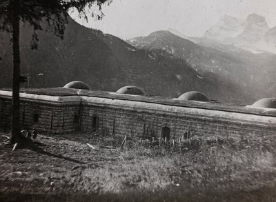 Album "Meine weltkriegs - Erinnerungen Südwestfront (Kärnten, Italien, Südtirol) 31/03/1915-12/11/1918 - Josef Zohles Wien": Italienische Festung von Josef Zohles