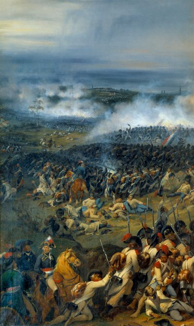 Revolutionskriege: „Schlacht von Anderlecht am 13. November von Joseph Louis Hippolyte Bellange