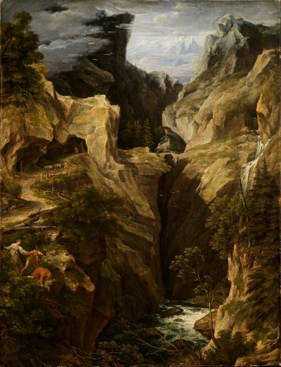 Die Via Mala in Graubünden von Joseph Anton Koch