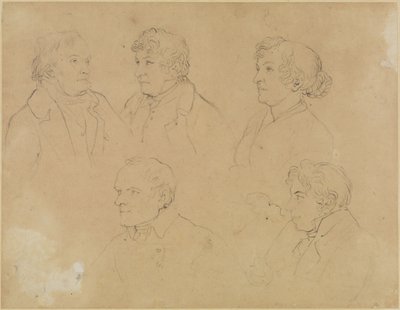 Fünf Bildnisse von Joseph Anton Koch