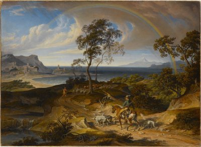 Landschaft nach einem Gewitter von Joseph Anton Koch
