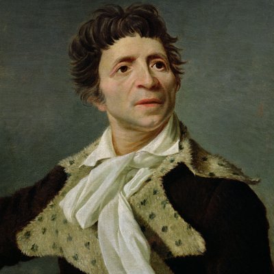 Porträt von Jean-Paul Marat (1743-1793), Politiker von Joseph Boze