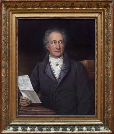 Johann Wolfgang von Goethe von Joseph Carl Stieler