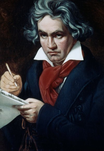 Ludwig van Beethoven (1770-1827), deutscher Komponist und Pianist von Joseph Carl Stieler