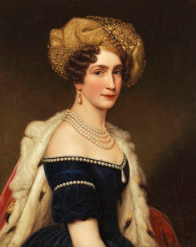 Prinzessin Augusta von Bayern (1788-1851), Herzogin von Leuchtenberg, um 1825 von Joseph Carl Stieler
