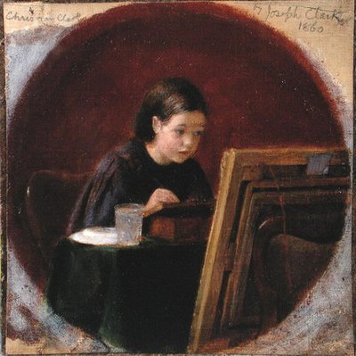 Porträt von Christina Mary Clark, ca. 1860 von Joseph Clark