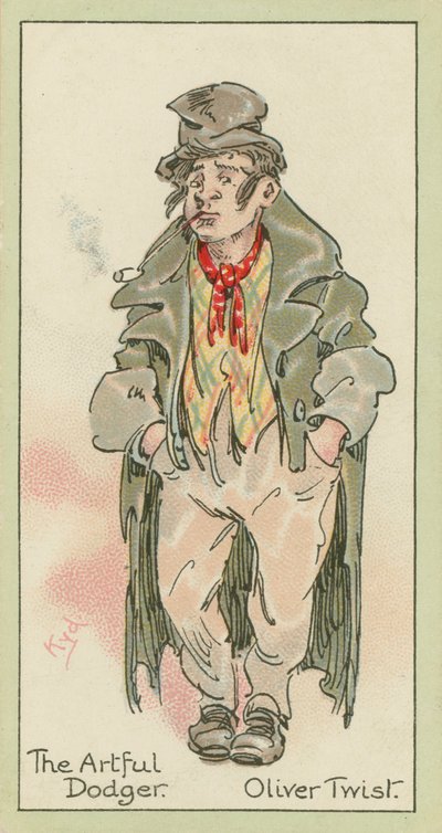 Artful Dodger, Oliver Twist von Joseph Clayton (1856-1937) (after) Clarke