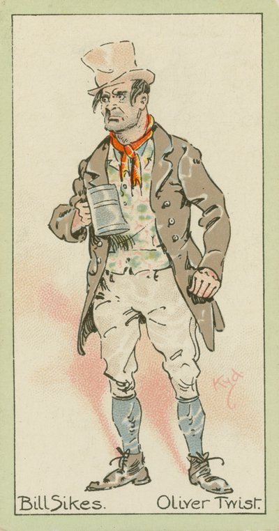 Bill Sikes, Oliver Twist von Joseph Clayton (1856-1937) (after) Clarke