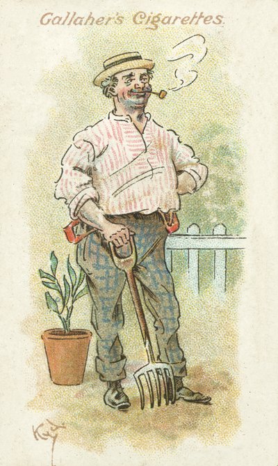 Anhänger des Unkrauts Nr. 22 von Joseph Clayton (1856 1937) Clarke