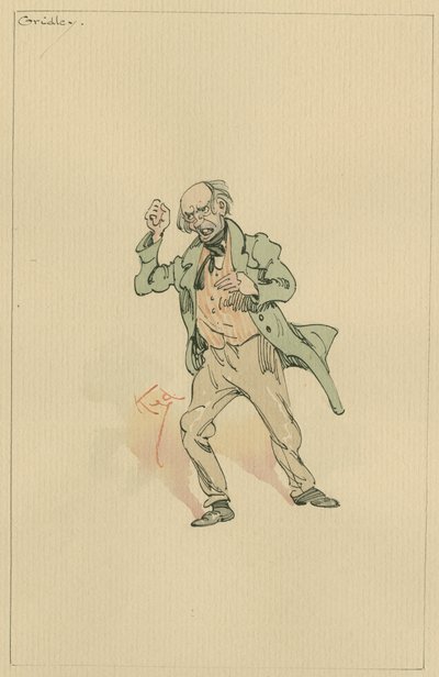 Mr. Gridley, um 1920er Jahre von Joseph Clayton Clarke