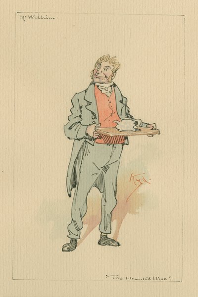 Mr. William - Der Geistermann und das Gespenst, um 1920er Jahre von Joseph Clayton Clarke