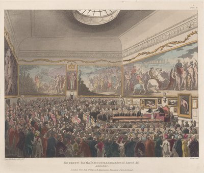 Gesellschaft zur Förderung der Künste etc., Adelphi, 1. Juli 1809 von Joseph Constantine Stadler