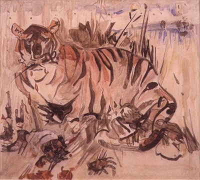 Tiger von Joseph Crawhall