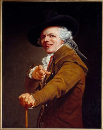 Selbstporträt des Künstlers als Spötter von Joseph Ducreux