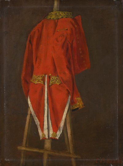 Studie eines Mantels von John, 11. Earl of Westmorland von Joseph Edgar Boehm