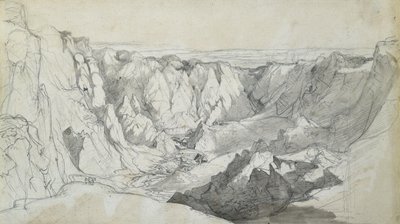Carclase-Zinnmine in Cornwall, ca. 1810 von Joseph Farington