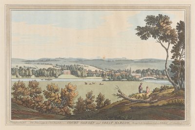 Hofgarten und Great Marlow von Joseph Farington