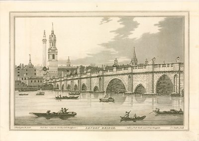 London Bridge, 1795 von Joseph Farington