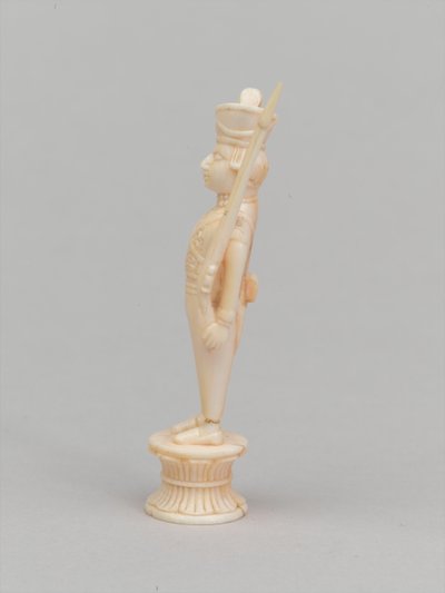 Weißer Bauer, Schachfigur, Indien, um 1820 von Joseph Felix Bouchor