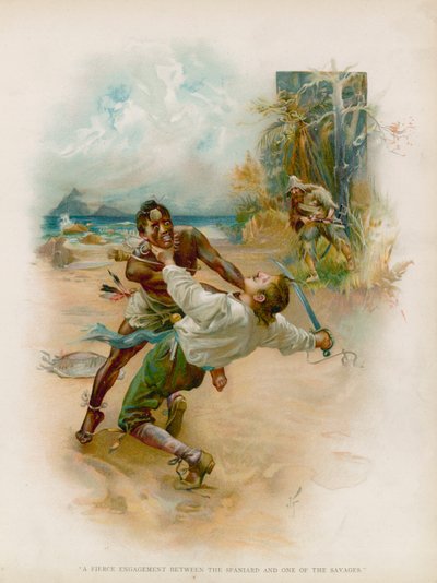 Illustration für Robinson Crusoe von Joseph Finnemore