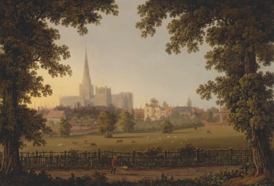 Kathedrale von Chichester von Joseph Francis Gilbert
