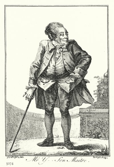 Herr Y, sein Meister von Joseph Franz von (after) Goez