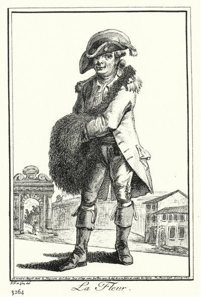 Die Blume (Stich) von Joseph Franz von (after) Goez