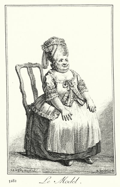 Das Modell (Stich) von Joseph Franz von (after) Goez