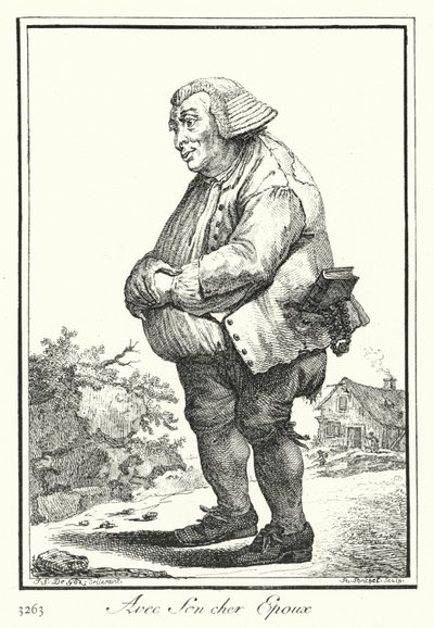 Mit ihrem lieben Ehemann von Joseph Franz von (after) Goez