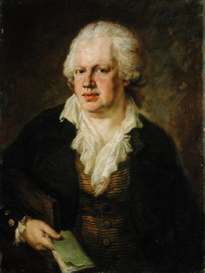 Porträt des Dichters Joseph Marius Von Babo (1756-1822) von Joseph Georg Edlinger