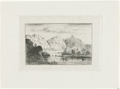 Berglandschaft von Joseph Hartogensis