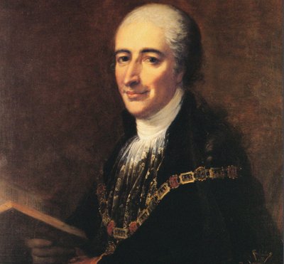 Porträt von Maximilian Joseph Graf von Montgelas von Joseph Hauber after