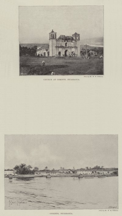 Skizzen aus Nicaragua von Joseph Holland Tringham