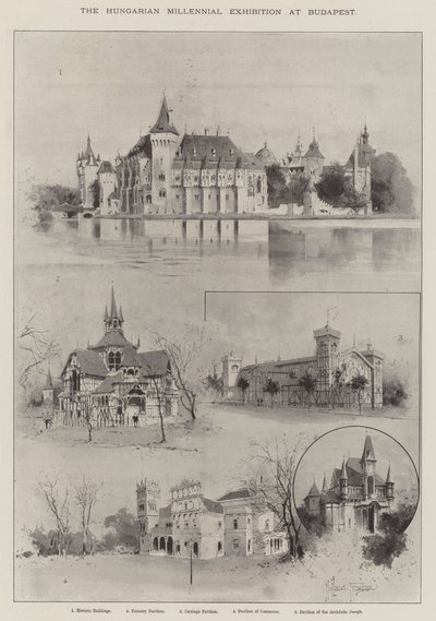 Die ungarische Millenniumausstellung in Budapest von Joseph Holland Tringham