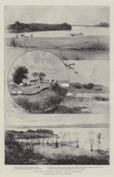 Mit Major Martyrs Zentralafrikanischer Expedition von Joseph Holland Tringham