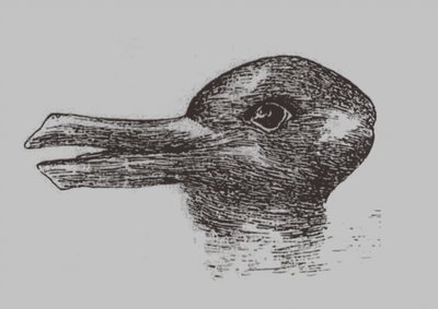 Ente-Kaninchen-Illusion. Aus: Jastrow, J. Das Auge des Geistes. Popular Science Monthly, 1899 von Joseph Jastrow
