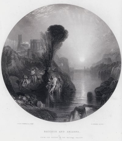 Bacchus und Ariadne (Stich) von Joseph Mallord William (after) Turner