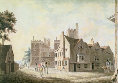 Ansicht des Erzbischöflichen Palastes, Lambeth von Joseph Mallord William Turner