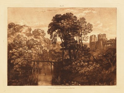 Berry Pomeroy Castle von Joseph Mallord William Turner