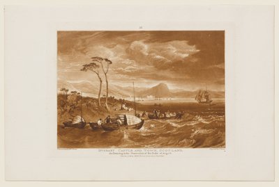 Schloss und Stadt Inverary von Joseph Mallord William Turner